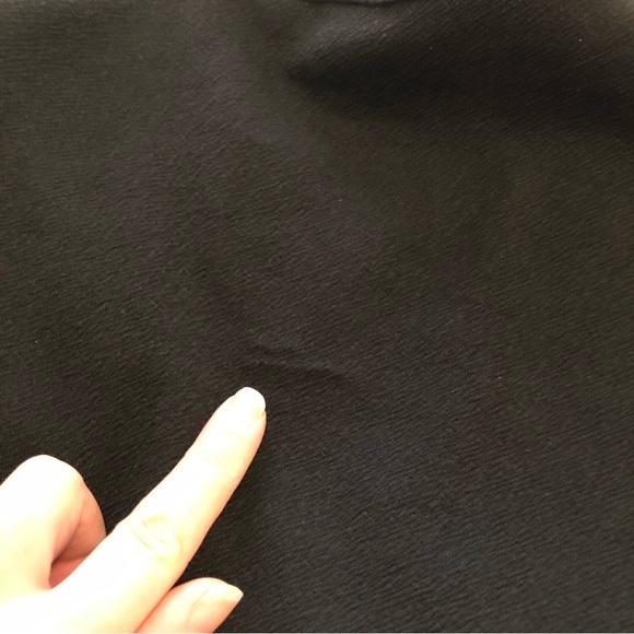 Twik tie front black mini dress. Size S. - Picture 6 of 11